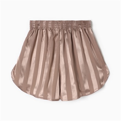 Шорты женские KAFTAN Silk «Полоса» размер 40-42, пудровый