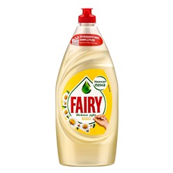 Средство для мытья посуды FAIRY, гель, ромашка и витамин Е, 900 мл