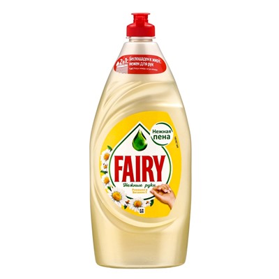Средство для мытья посуды FAIRY, гель, ромашка и витамин Е, 900 мл