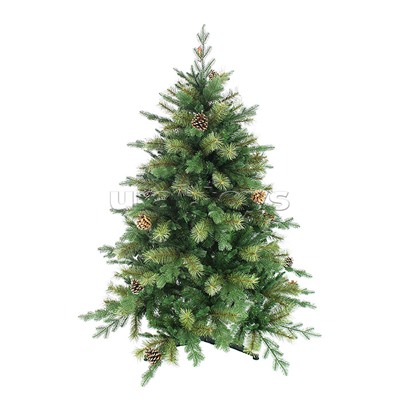 Ель искусственная "Боярская" зеленая с шишками 1,5 м