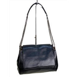 Женская сумка из искусственной кожи, цвет черный