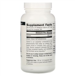 Source Naturals, инозитол, чистый порошок, 226,8 г (8 унций)