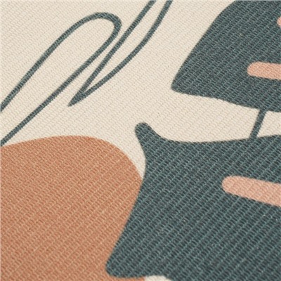 Коврик для дома SL Home Cotton, 60×90 см, молочный