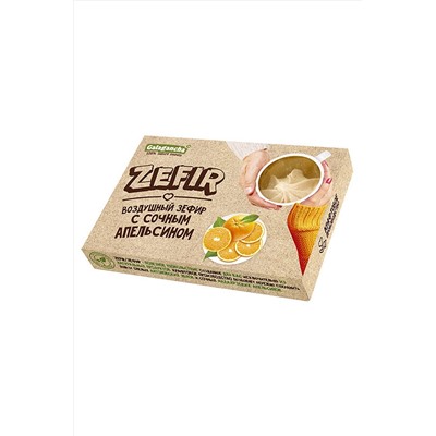 Зефир неглазированный с апельсином 140г ЭКОПРОДУКТЫ, 1183912