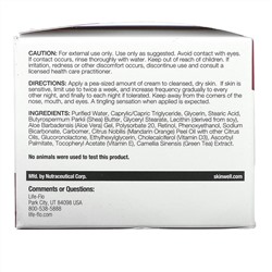 Life-flo, Ретинол A 1%, восстанавливающий крем с улучшенной рецептурой, 50 мл (1,7 унций)