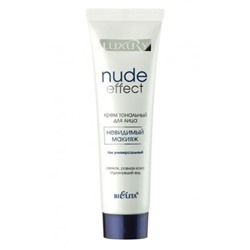 Крем Тональный Невидимый макияж LUXURY Nude Effect Универсальный 30мл