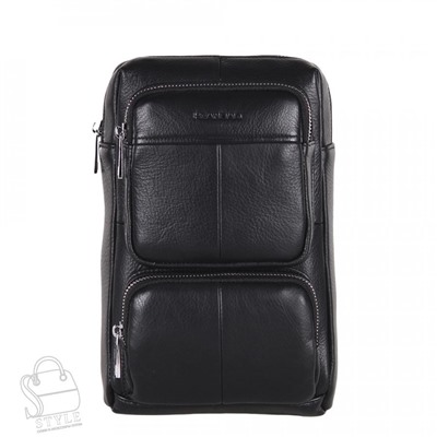 Рюкзак мужской кожаный 2083BSH black Heanbag