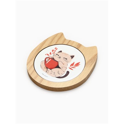 Подставка под горячее «Пухляш», 10.8×13 см