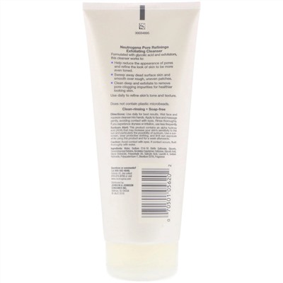 Neutrogena, Отшелушивающее средство Pore Refining, 6,7 ж. унц. (198 мл)