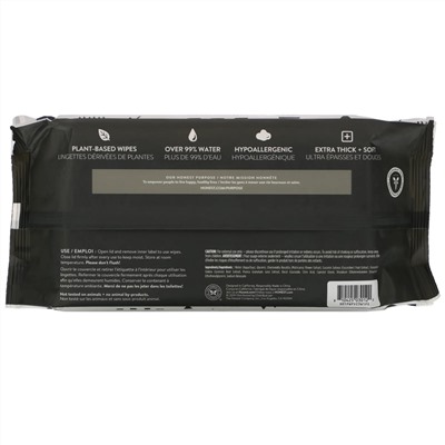 The Honest Company, Plant-Based Wipes, Pattern Play, 72 Wipes