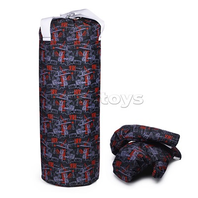 Набор детский игровой (перчатки, груша 70 см.) Оксфорд (путешествие)