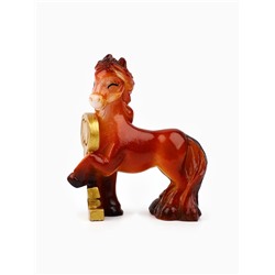 Сувенир новогодний «Лошадь с ключом 2026», 5.5×4.5 см