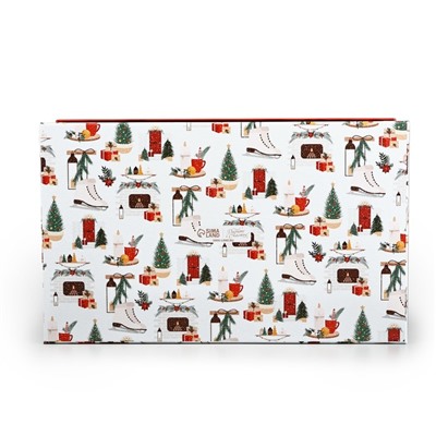 Коробка подарочная «Уютного Нового года», 32.5×20×12.5 см