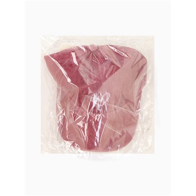 Кепка женская MINAKU «Сердце», размер 56-58, розовая, вареный деним