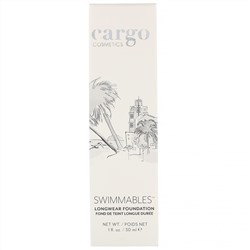 Cargo, Swimmables, стойкая тональная основа, оттенок 20, 30 мл (1 жидк. унция)