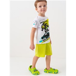 Комплект трикотажный для мальчиков: фуфайка (футболка), шорты