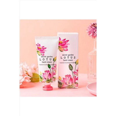 Jigott Крем для рук с экстрактом лотоса / Secret Garden Lotus Hand Cream, 100 мл KRISTALLER, 1108400