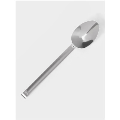 Ложка для вторых блюд, 40 мл, ручка 30 см, толщина 1.2 мм, нержавеющая сталь