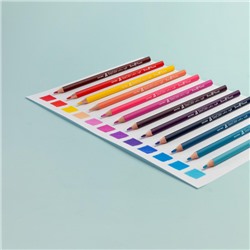 Карандаши 24цв "ЛЕГКИЙ ЦВЕТ/EASYCOLOR" 30-0032 Bruno Visconti