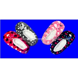 2 пары ПОДАРОЧНЫЙ НАБОР Носки-тапочки женские внутри с мехом