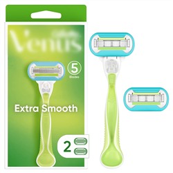 Станок для бритья Dʤɪˈlett ВИНУС Embrace Extra Smooth/ Embrace Sensitive (+ 2 кассеты) (Оригинал)