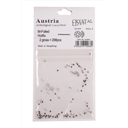 Nail Art Стразы для ногтей, 100 шт/уп, черный KRISTALLER, 1106636