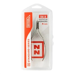 Nippon Nippers Кусачки маникюрные для кутикулы / Standard NN_NS-05-4, двойная пружина, ручная заточка, 4 мм 23827