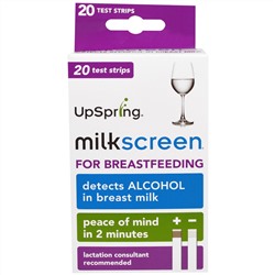 UpSpring, Milkscreen, 20 Пробных Полосок