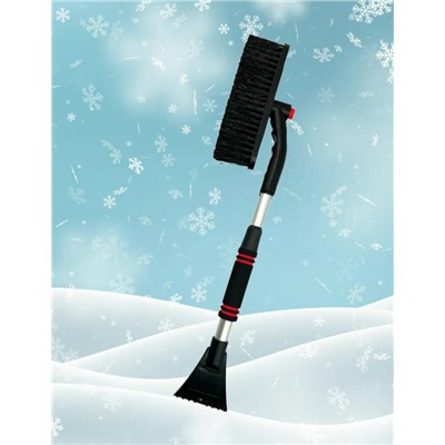 Щетка для снега и льда со скребком автомобильная #23114754