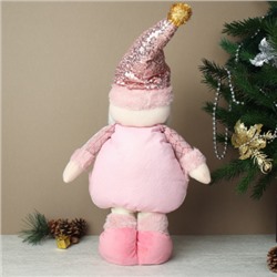 Новогоднее украшение на телескопических ножках 35/62 см / HZ017 /уп 36/ (Дед Мороз)