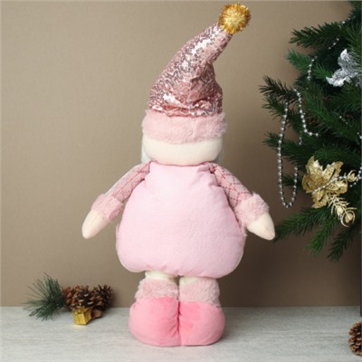 Новогоднее украшение на телескопических ножках 35/62 см / HZ017 /уп 36/ (Дед Мороз)