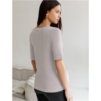 Джемпер  из премиального хлопка с эластаном