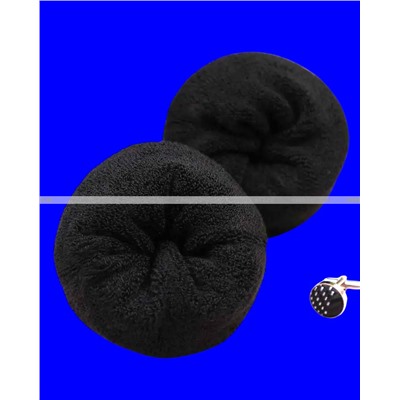 Термоноски мужские верблюжья шерсть внутри махра арт. А0501 ЧЕРНЫЕ