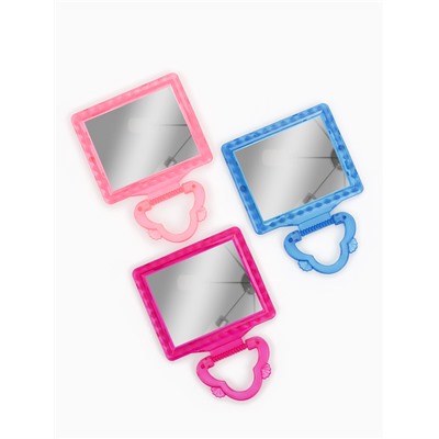 Зеркало настольное, с рамкой для фото, настенное, 14.3×17.5 см, (8.5×12 см), МИКС