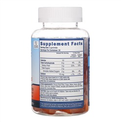 Mommy's Bliss, детские жевательные конфеты с клетчаткой и пребиотиками, для детей от 3 лет, со вкусом апельсина и ягод, 60 жевательных конфет