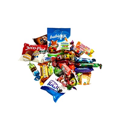 Новогодний подарок, сладкий, детский «Ну Погоди!», детский, 500 г