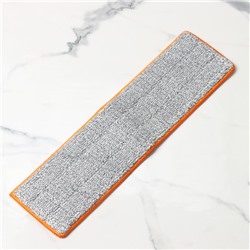 Насадка для швабры с отжимом Raccoon, карманы с двух сторон, микрофибра, 42×11.5 см