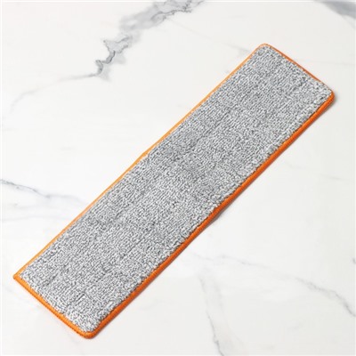 Насадка для швабры с отжимом Raccoon, карманы с двух сторон, микрофибра, 42×11.5 см