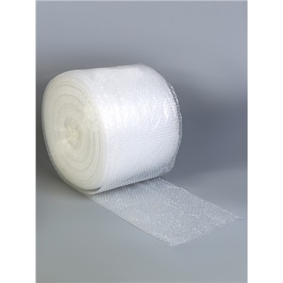 Плёнка воздушно - пузырчатая, толщина 40 мкм, двухслойная, длина 50 м, ширина 30 см, Greengo