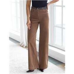 Брюки из эластичного микро-вельвета