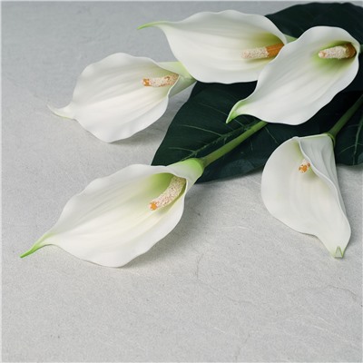 Цветок искусственный Калла букет 87 см / GT41-5-1 /уп 600/