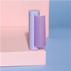 Мыло листовое, в рулоне, d=2.3×9 см, 120 см, фиолетовое