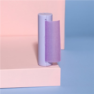 Мыло листовое, в рулоне, d=2.3×9 см, 120 см, фиолетовое