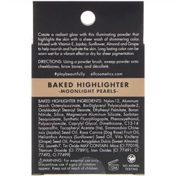 E.L.F., Запеченный хайлайтер, оттенок "Moonlight Pearls" ("лунный жемчуг"), 0,17 унции (5 г)