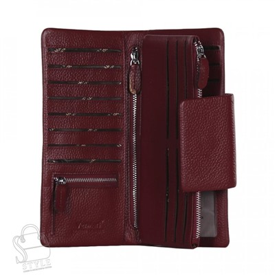 Женский кошелек 3046-1 d.red Vermari