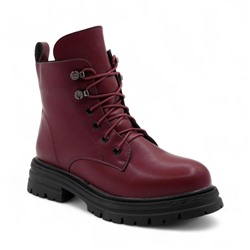 Ботинки G16-7J бордовые п/п