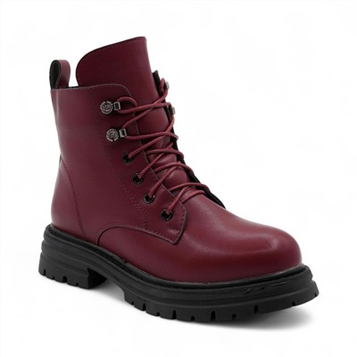 Ботинки G16-7J бордовые п/п