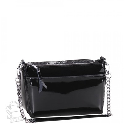 Сумка женская кожаная 8912-3NN black  Natale Navetta