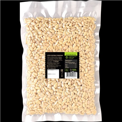 Ядро кедрового ореха / Дальний Восток  / 500 г / калибр 650 / Сибирский кедр