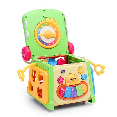 Куб развивающий "Весёлый крокодильчик" в коробке